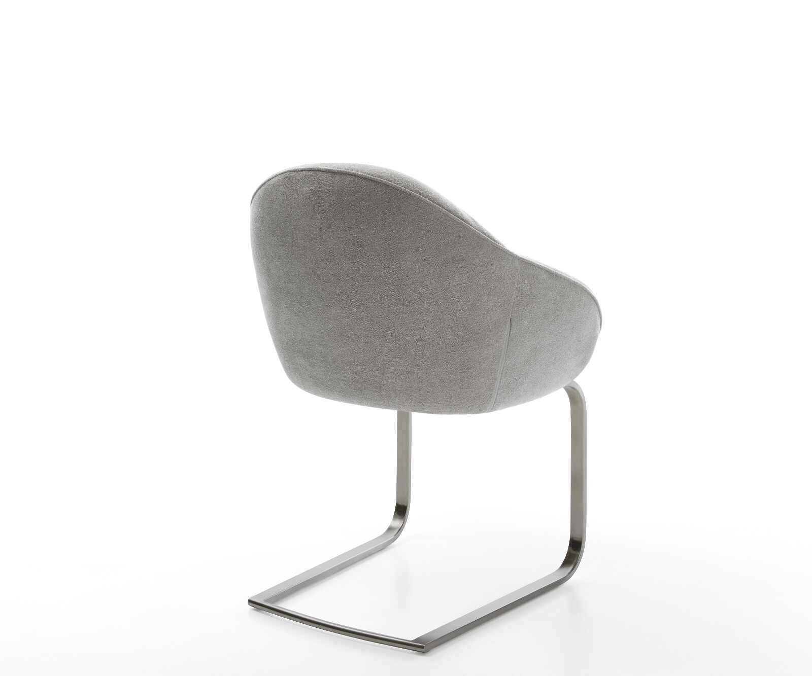 Freischwinger Gaio-Flex Strukturstoff Soft Grau Freischwinger flach Graphit 4