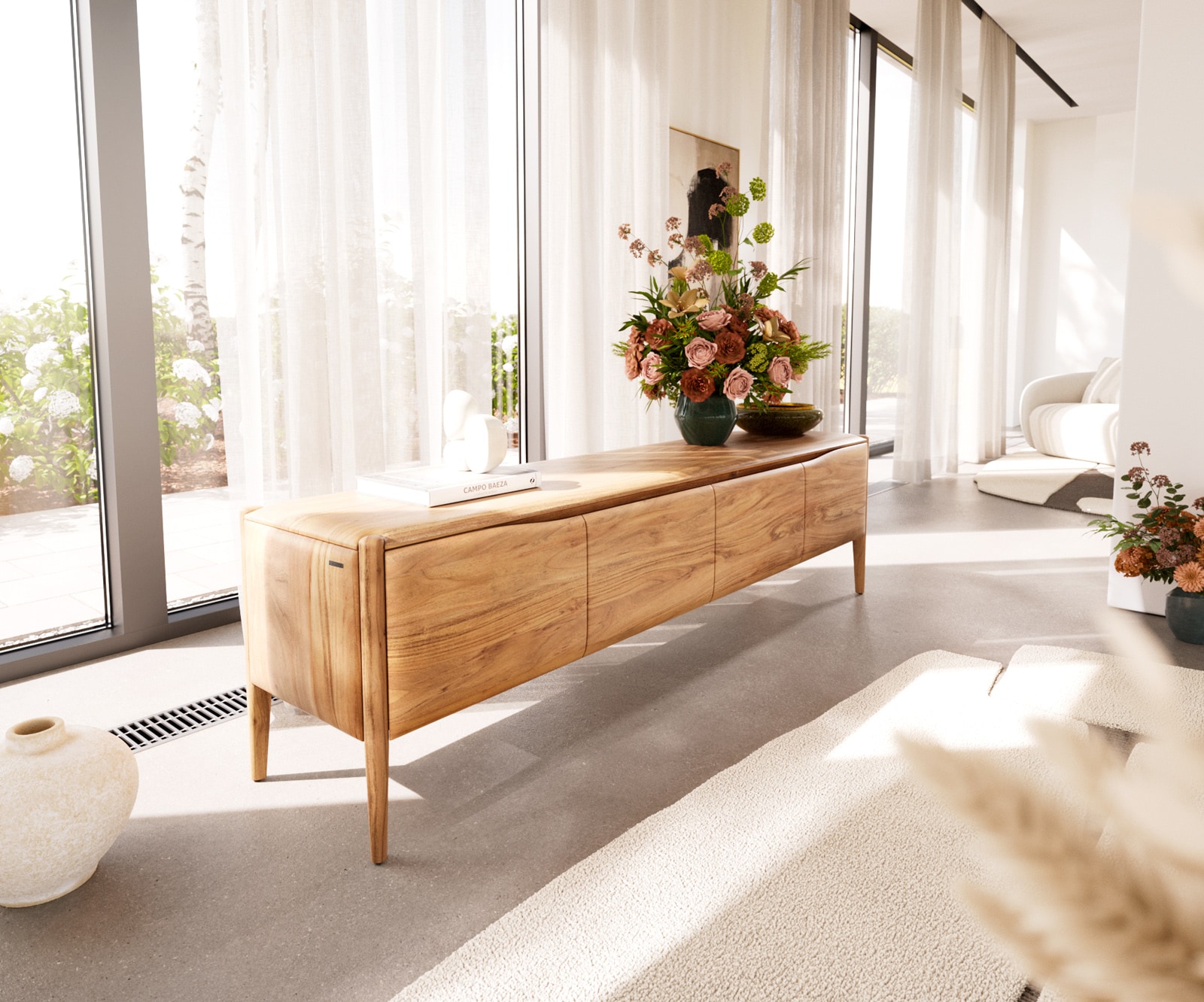 Lowboard Simcha Akazie Natur 2 Lowboard Simcha Akazie Natur 2