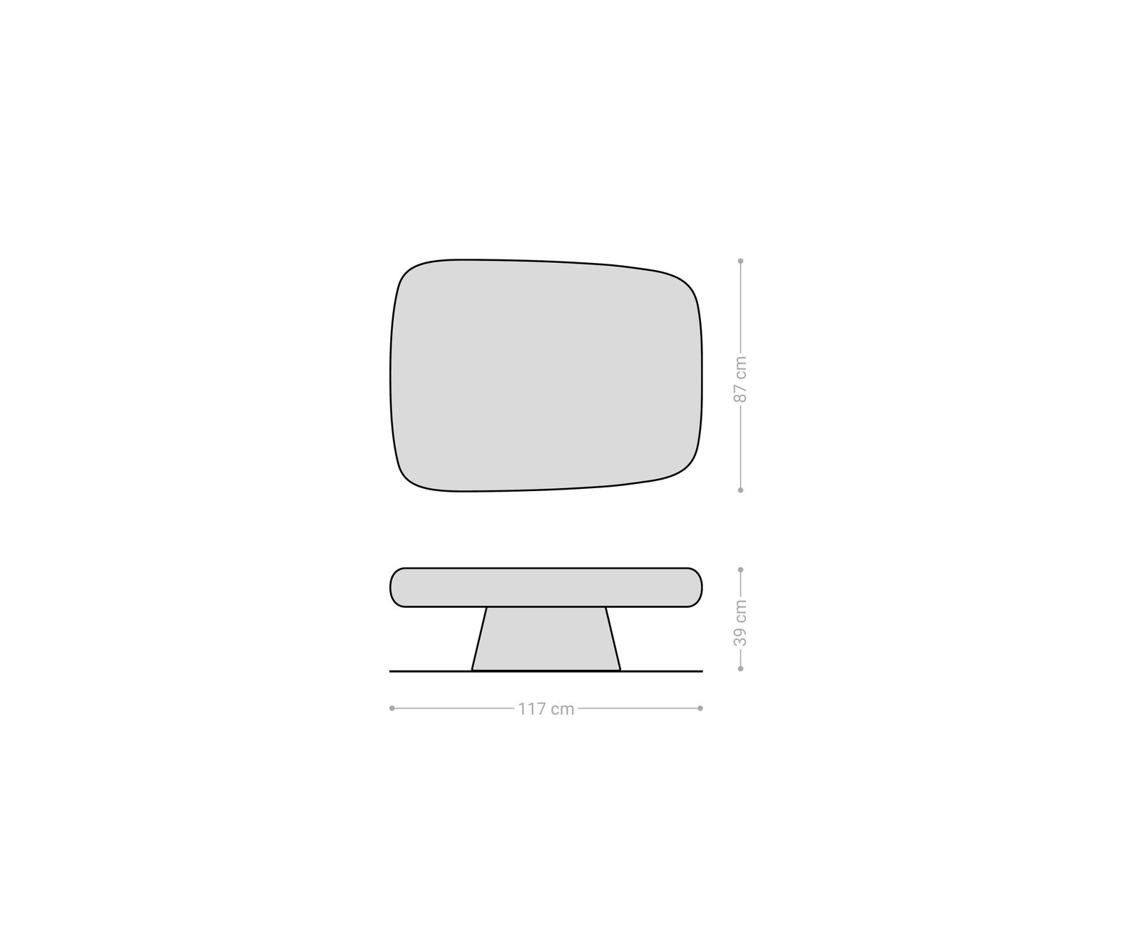 Couchtisch Maskat 120x90 cm Akazie Natur 6 Couchtisch Maskat 120x90 cm Akazie Natur 6