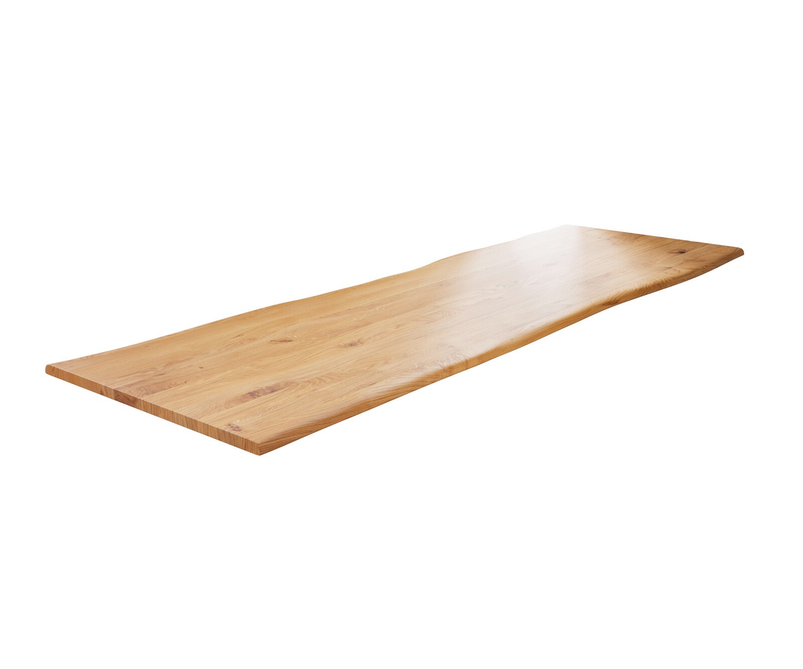 Plateau-de-table Edge 300 x 100 x 4 cm chêne naturel Live-Edge