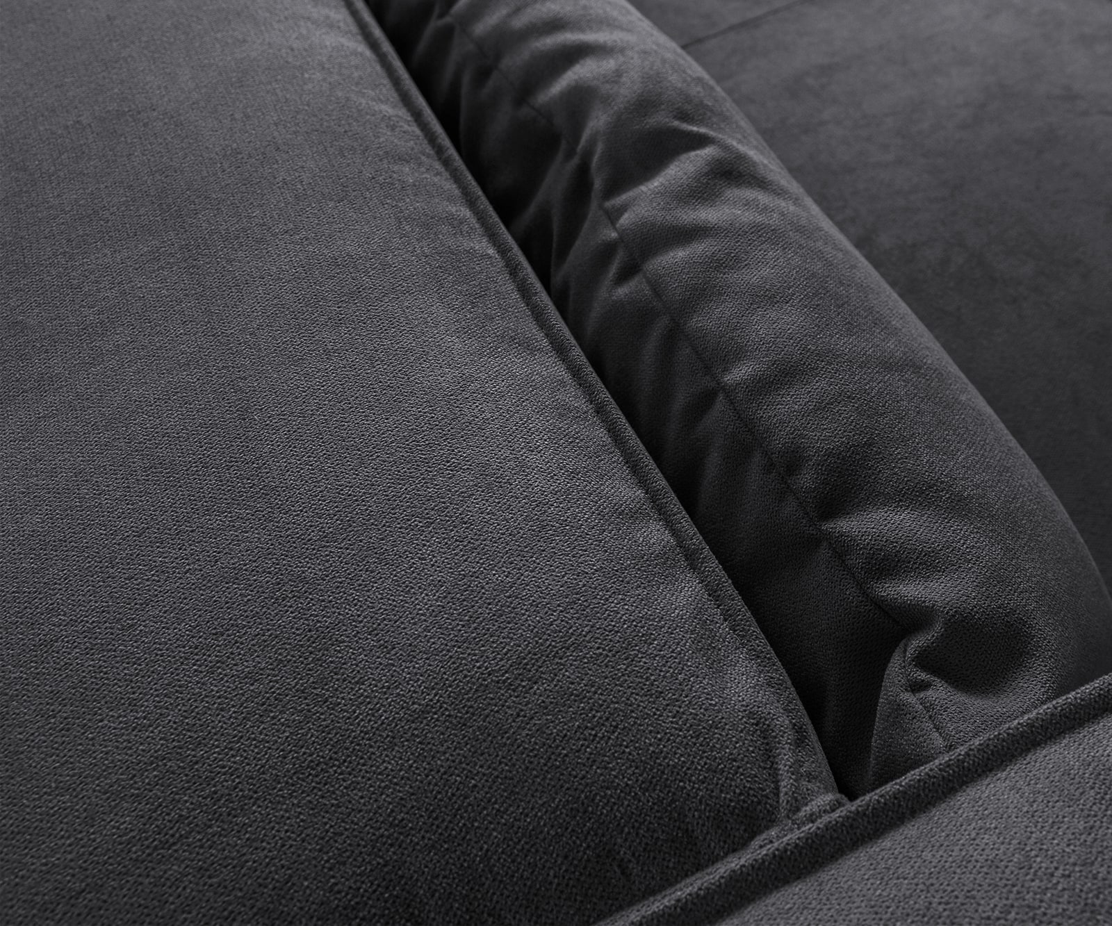 Ecksofa Brom 267x173 cm Graphite Ottomane variabel  4 Ecksofa Brom 267x173 cm Graphite Ottomane variabel  4