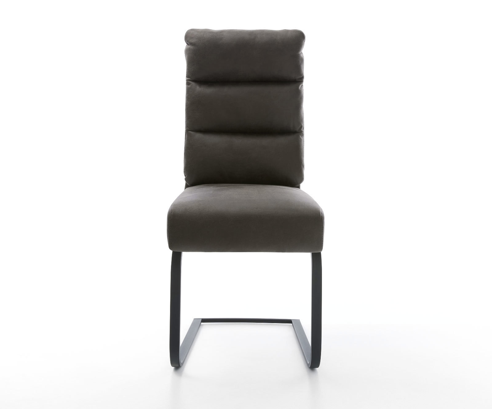 Cantilever Pela-Flex microvelours anthracite vintage pied cantilever plat noir ressorts ensachés 1 Cantilever Pela-Flex microvelours anthracite vintage pied cantilever plat noir ressorts ensachés 1
