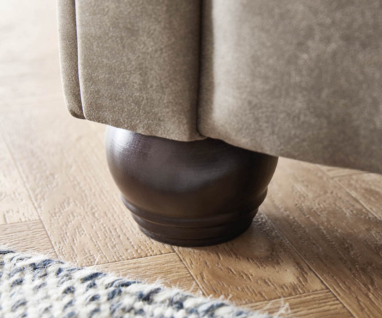 Sofa Chesterfield 3-Sitzer 200x88 cm Vintage Taupe Couch 5 Sofa Chesterfield 3-Sitzer 200x88 cm Vintage Taupe Couch 5