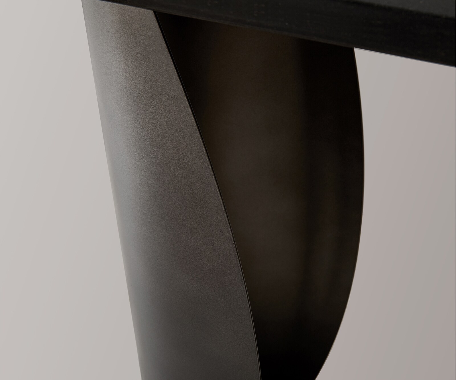 Konsolentisch Solena 135x40 cm Marmor Schwarz Silber Metall Black Antique 4