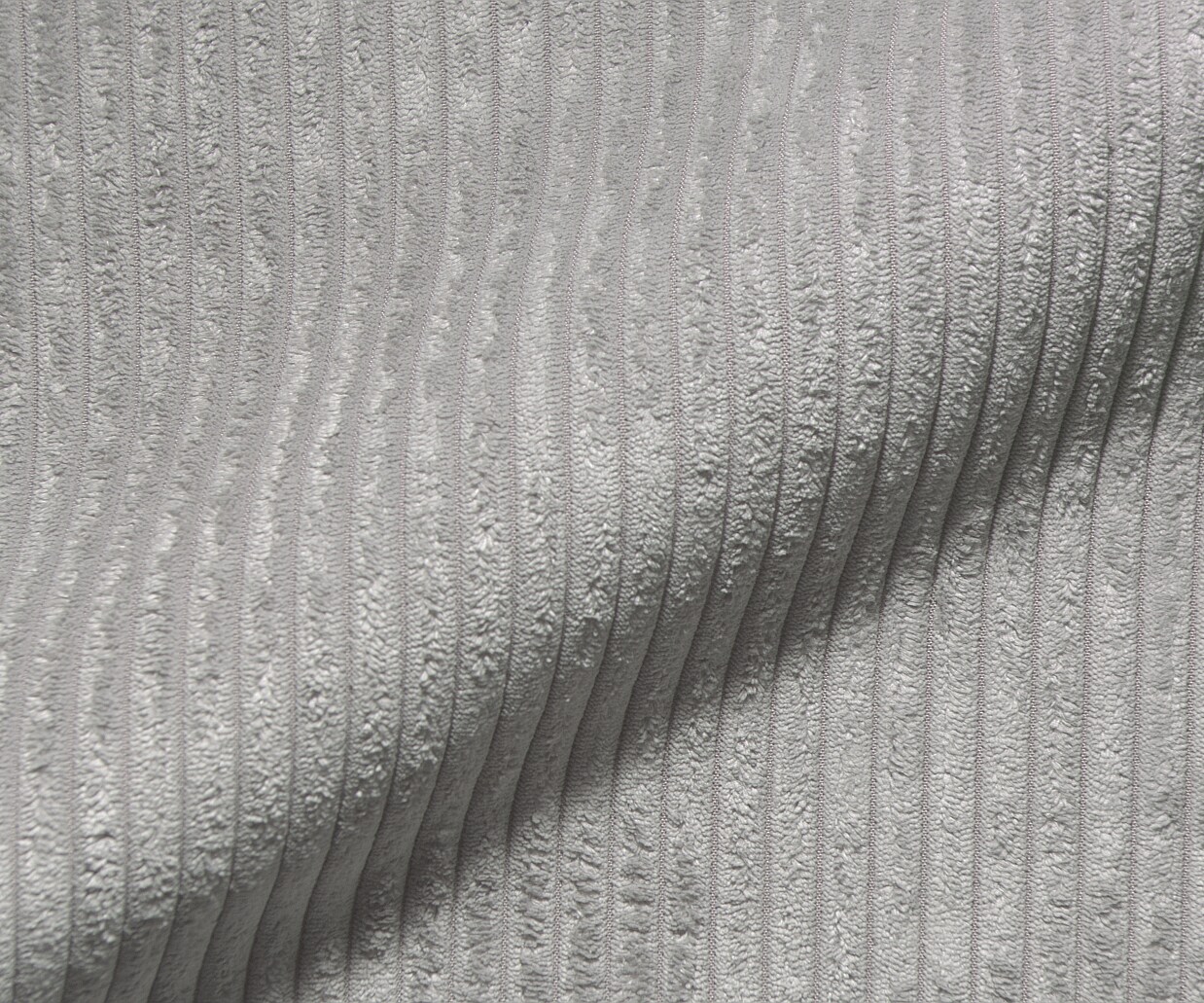 Cadre-à-sommier-tapissier Dream-Well Cord gris argenté 200x200 cm 1