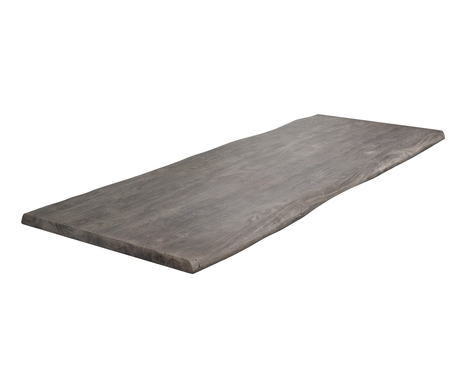 Esstischplatte Edge 260x100cm XL Akazie Platin Live-Edge