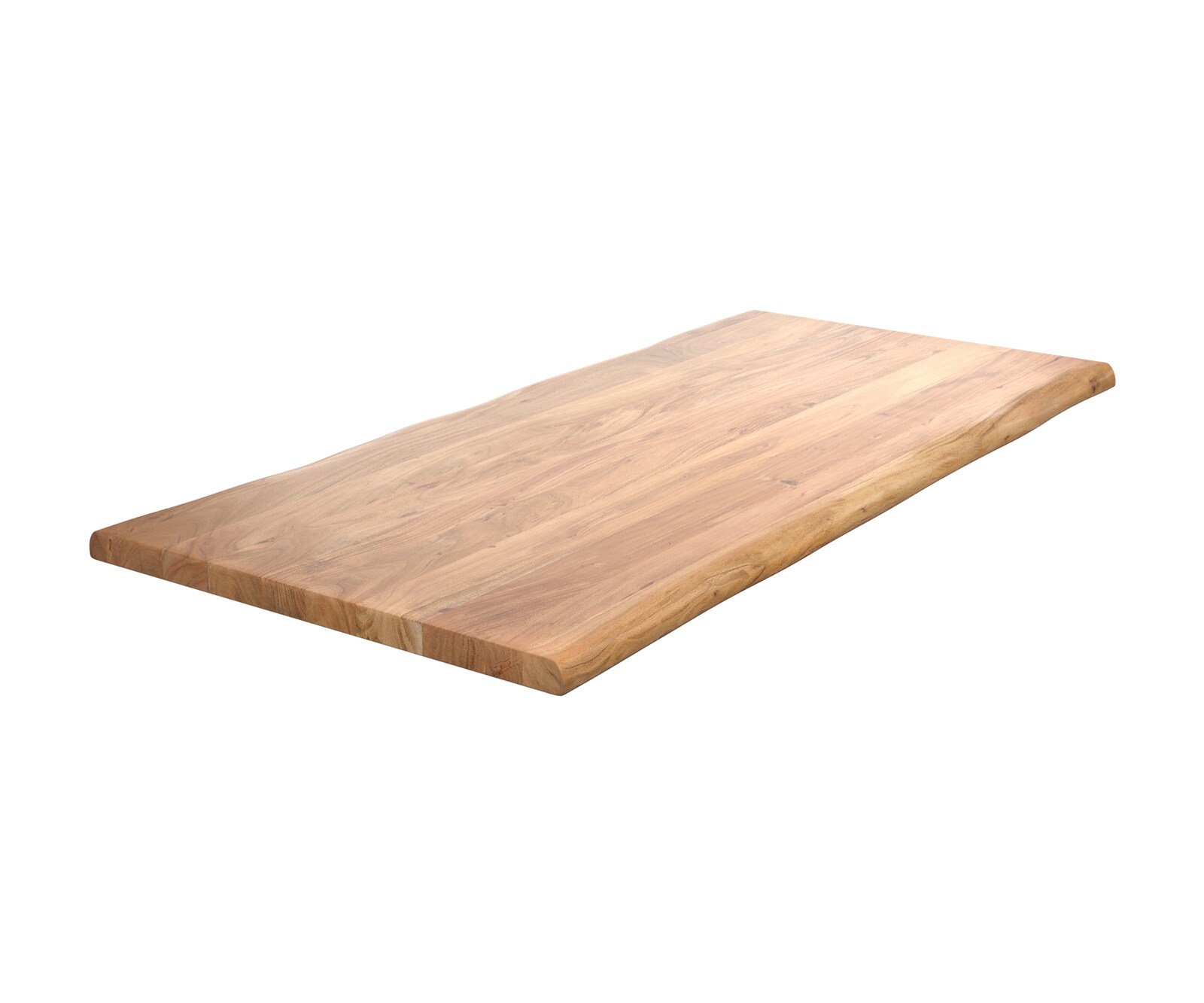Plateau-de-table-à-manger Edge 200x100cm XL acacia nature Live-Edge