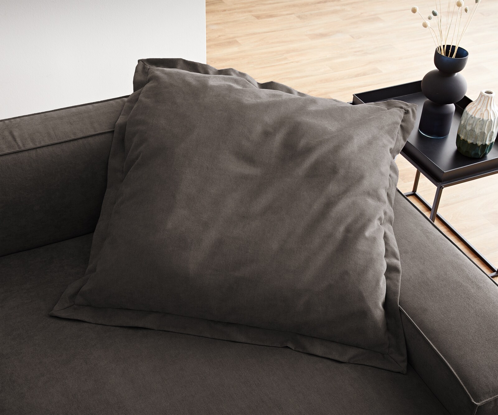 Coussin-à-lancer Sirpio 70x70 microfibre kaki 3