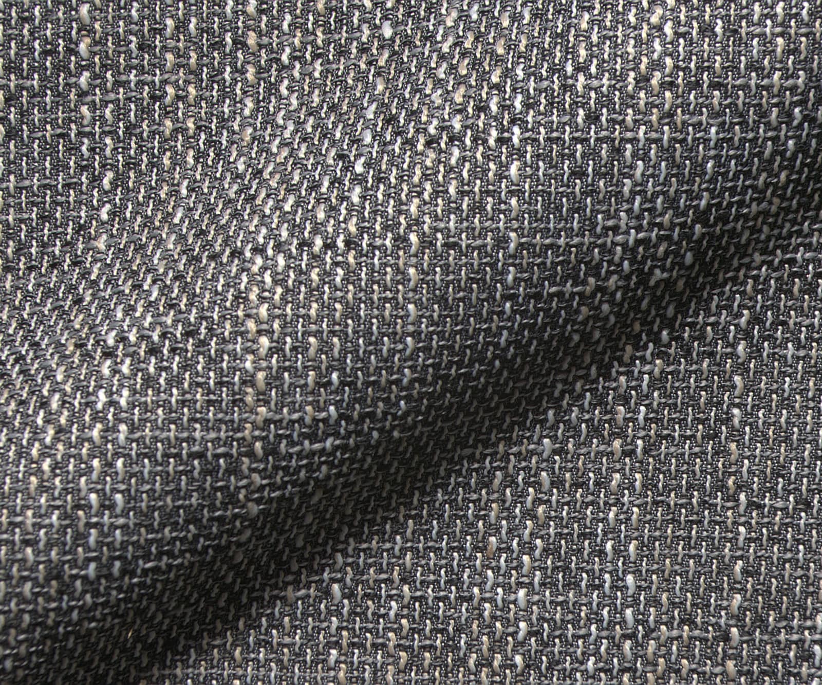 Canapé-d'angle Clovis tissu structuré gris clair ottoman droite canapé modulaire 3