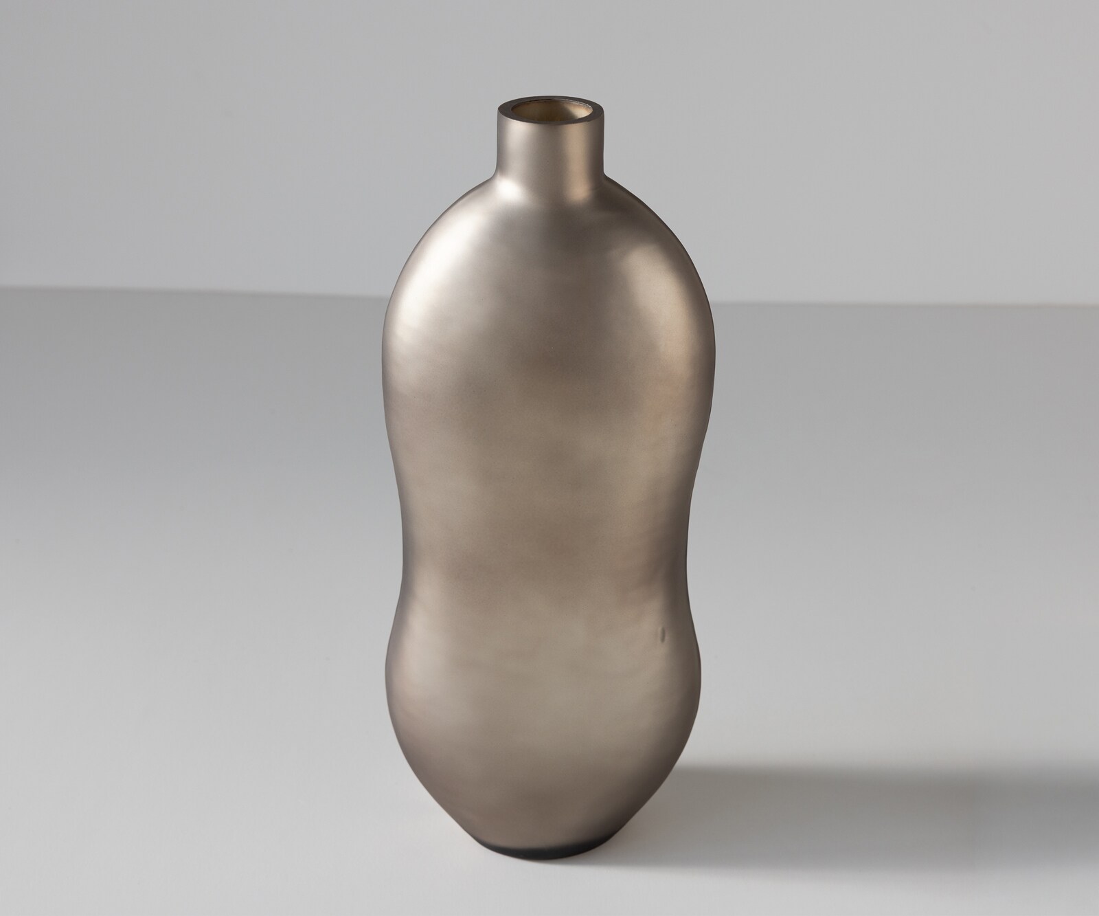 Vase Mireva B18 x T11 x H41 cm Glas Opal Mundgeblasen 5