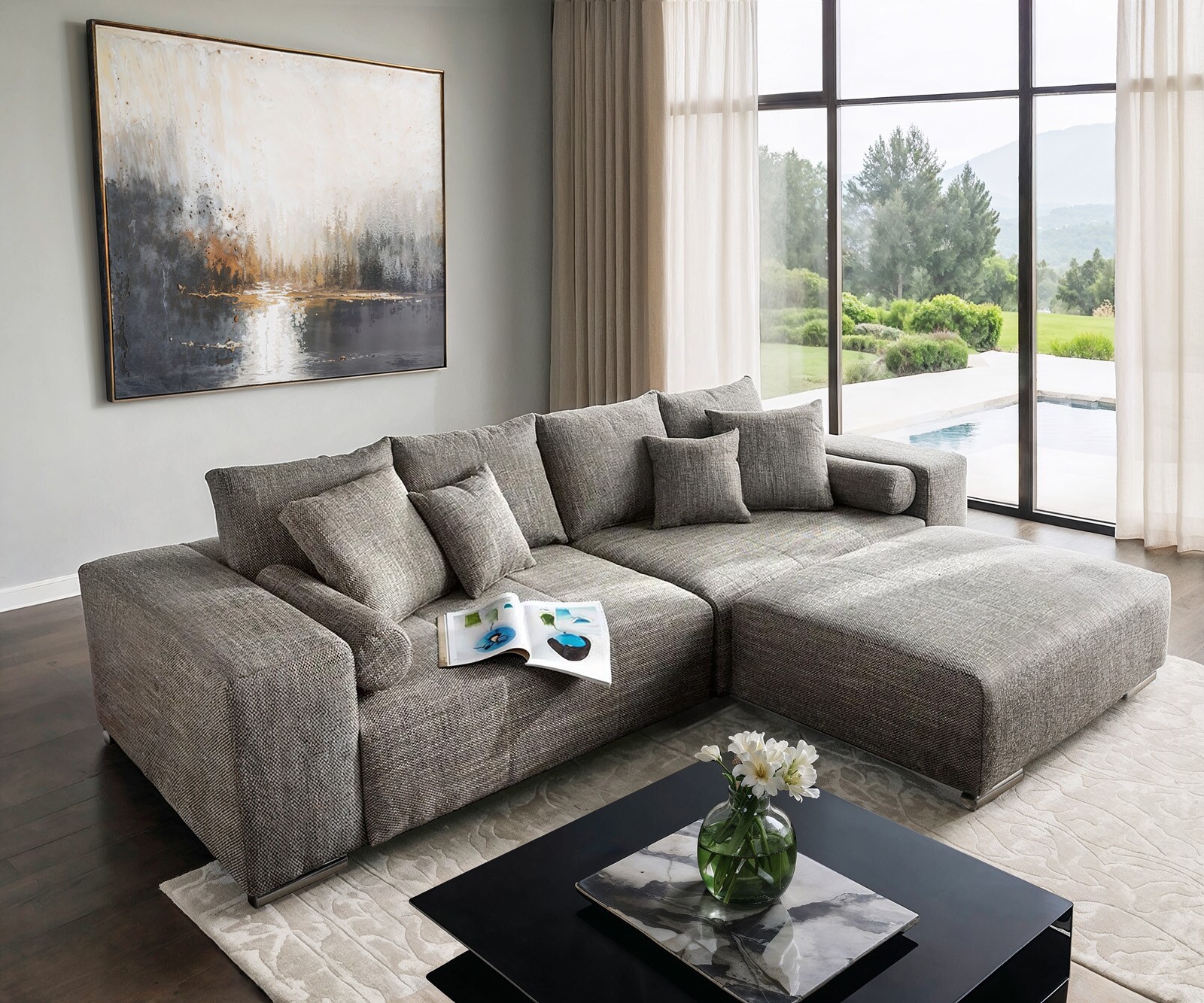 Big-Sofa Marbeya mit Kissen 2 Big-Sofa Marbeya mit Kissen 2