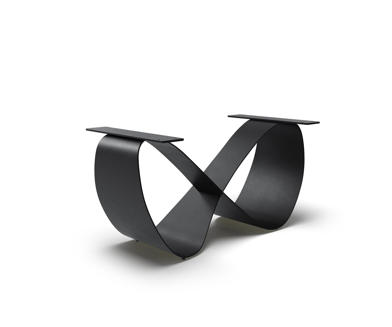 Tischgestell Infinity Metall Schwarz für Ausziehtisch von 180-300 cm Tischgestell Infinity Metall Schwarz für Ausziehtisch von 180-300 cm