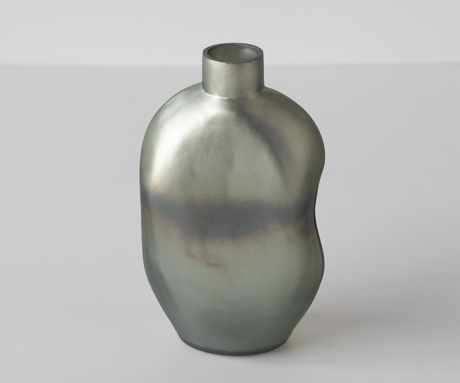 Vase Mireva B15 x T9 x H27 cm Glas Aurora Mundgeblasen 4