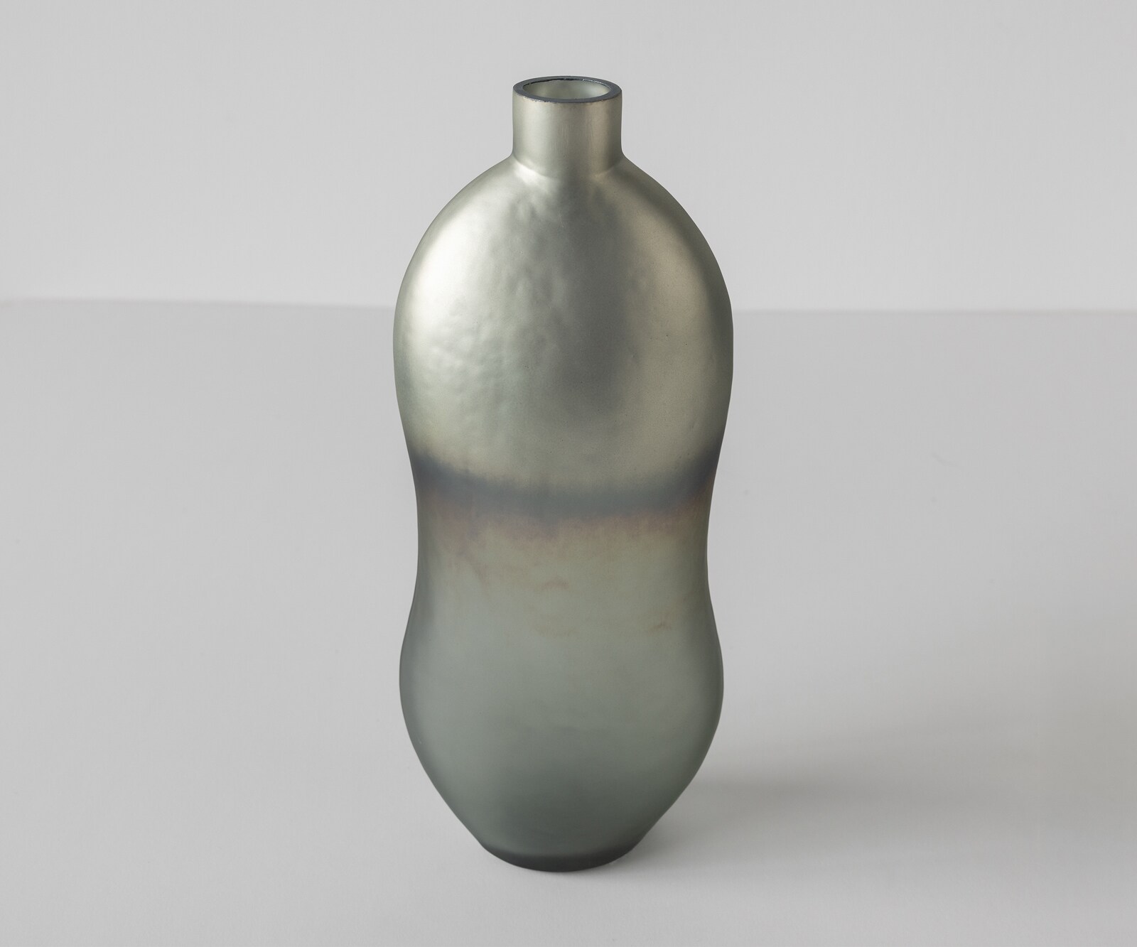 Vase Mireva B18 x T11 x H41 cm Glas Aurora Mundgeblasen 4