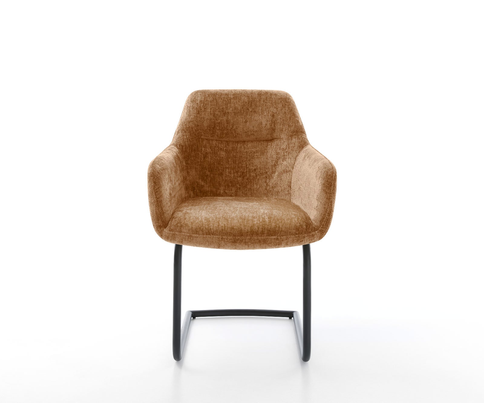 Cantilever Pejo-Flex chenille rouille pied cantilever rond noir ressorts ensachés 1 Cantilever Pejo-Flex chenille rouille pied cantilever rond noir ressorts ensachés 1