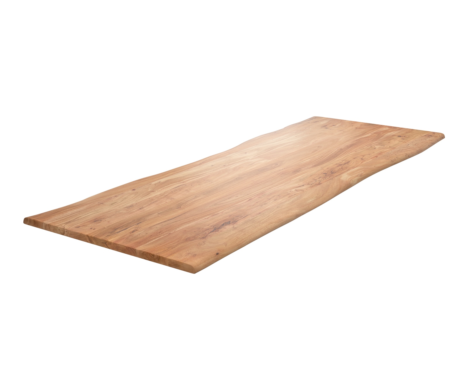 Esstischplatte Edge 260x100cm Akazie Natur Live-Edge Esstischplatte Edge 260x100cm Akazie Natur Live-Edge