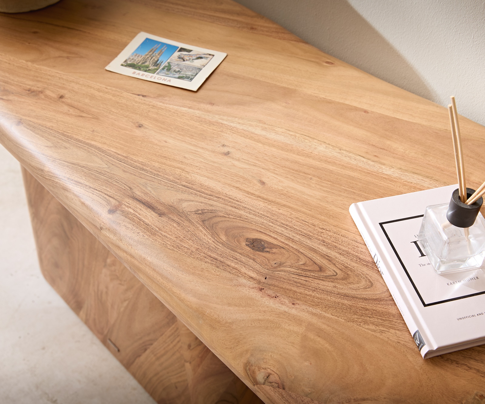 Table-console Suva 180x45 cm acacia naturel 5 Table-console Suva 180x45 cm acacia naturel 5