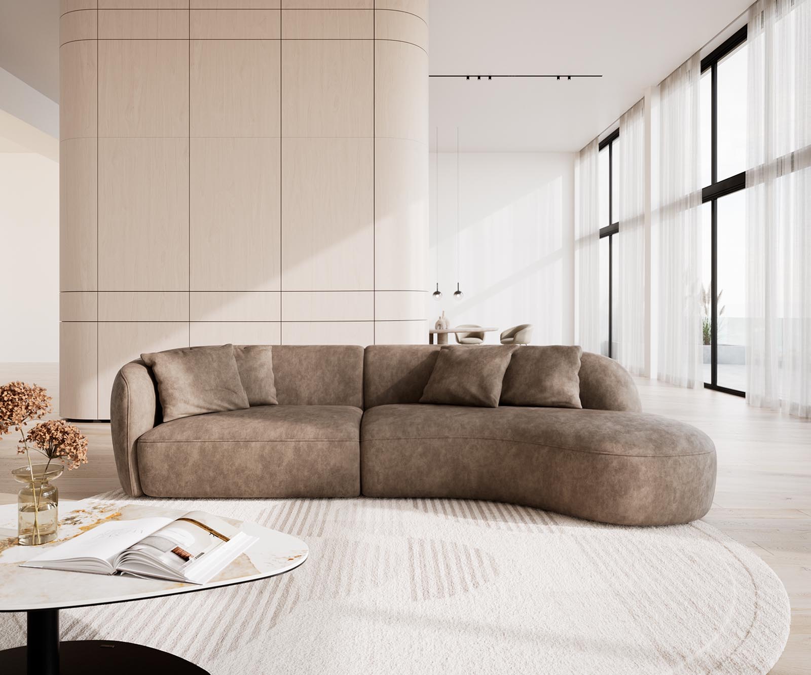 Big-Sofa Mairi 350x130 cm 2