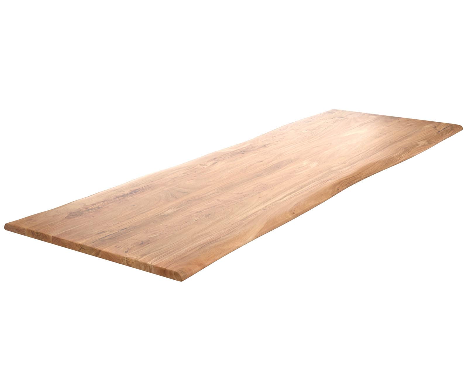 Esstischplatte Edge 300x100cm Akazie Natur Live-Edge