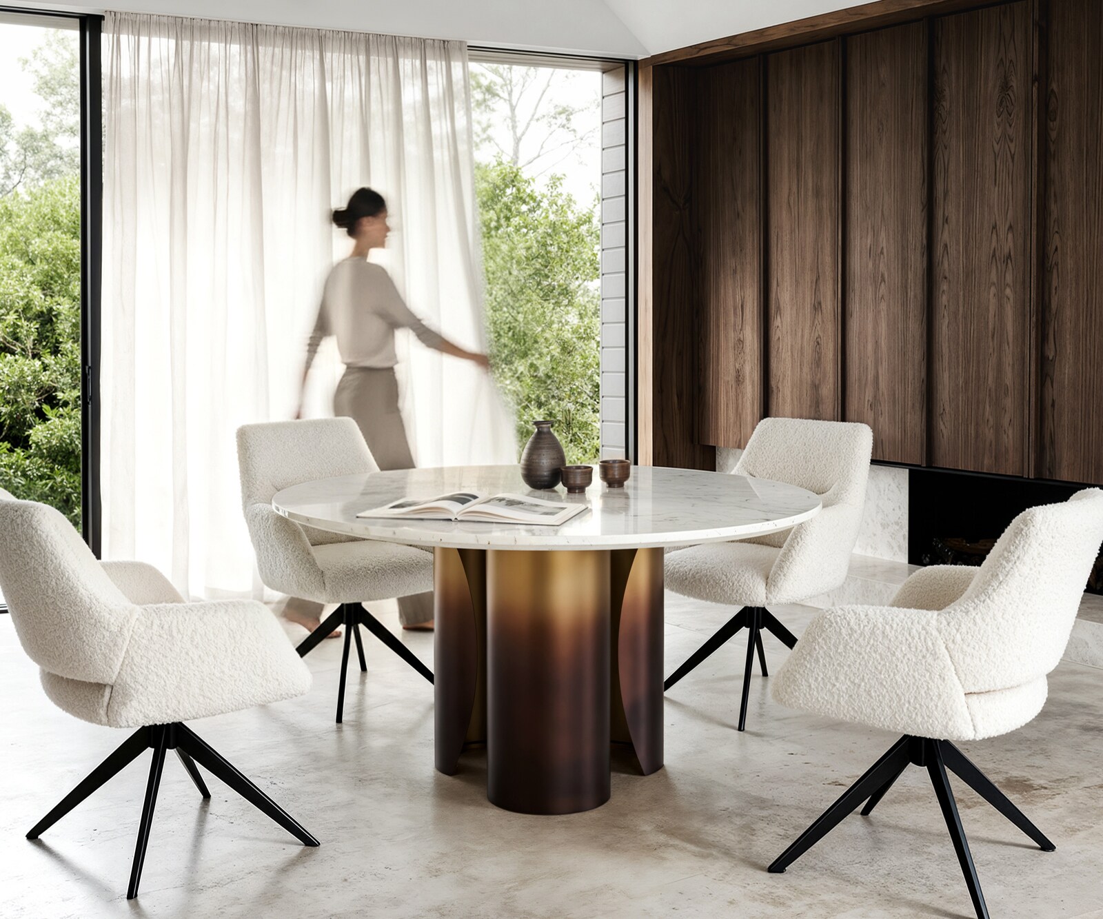Esstisch Adenza Rund 140x140 cm 1