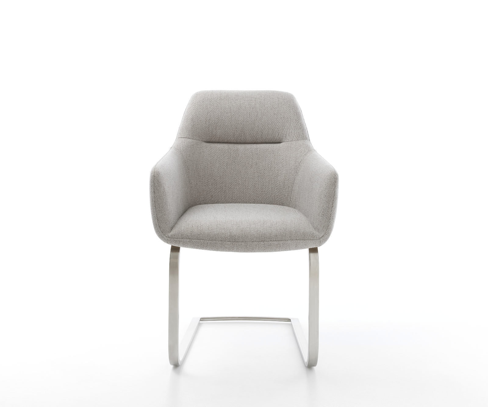 Freischwinger Pejo-Flex Stripes Hellgrau Freischwinger flach Edelstahl Taschenfederkern 2 Freischwinger Pejo-Flex Stripes Hellgrau Freischwinger flach Edelstahl Taschenfederkern 2