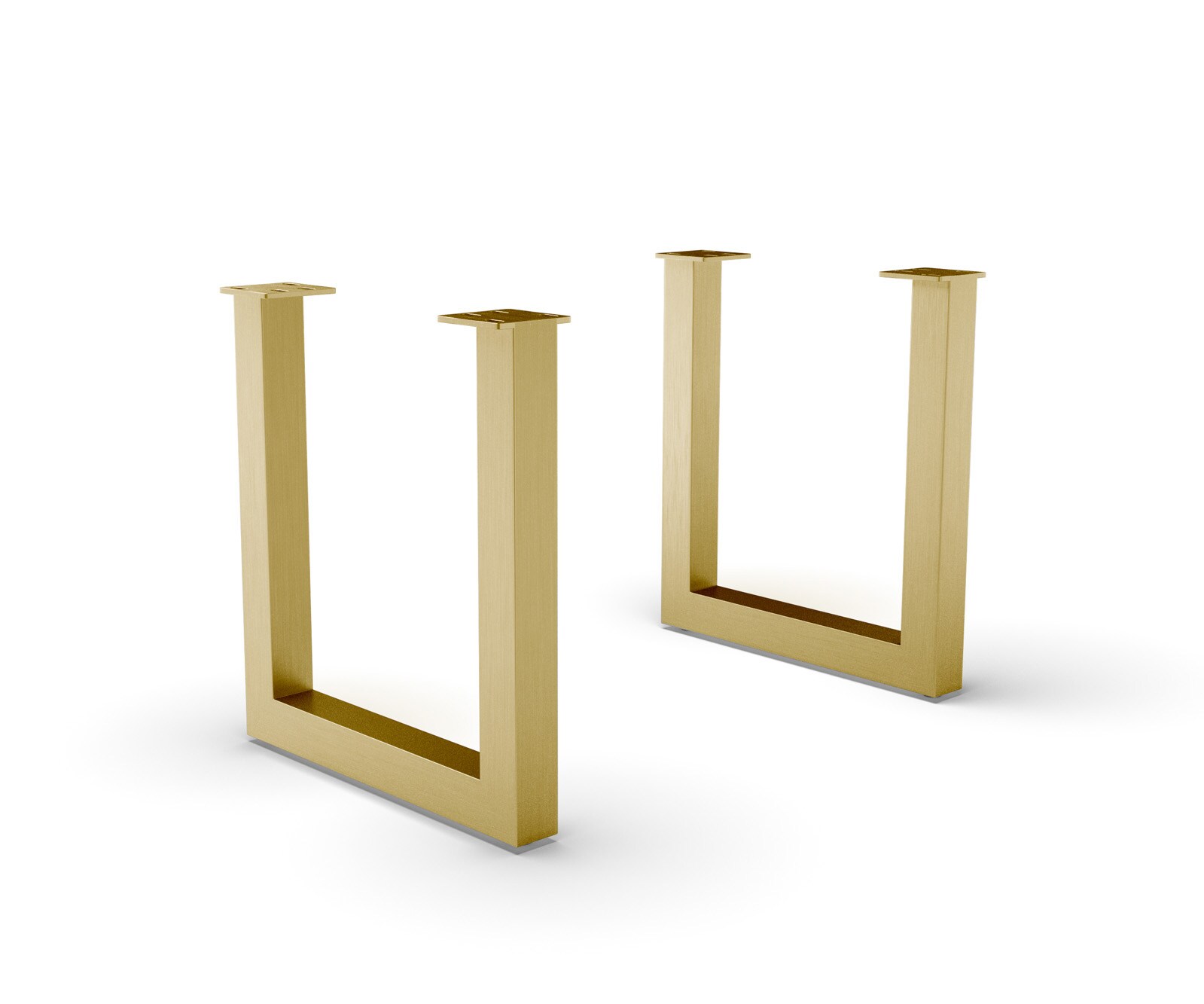 Cadre de table acier inoxydable mince (set de 2) 4