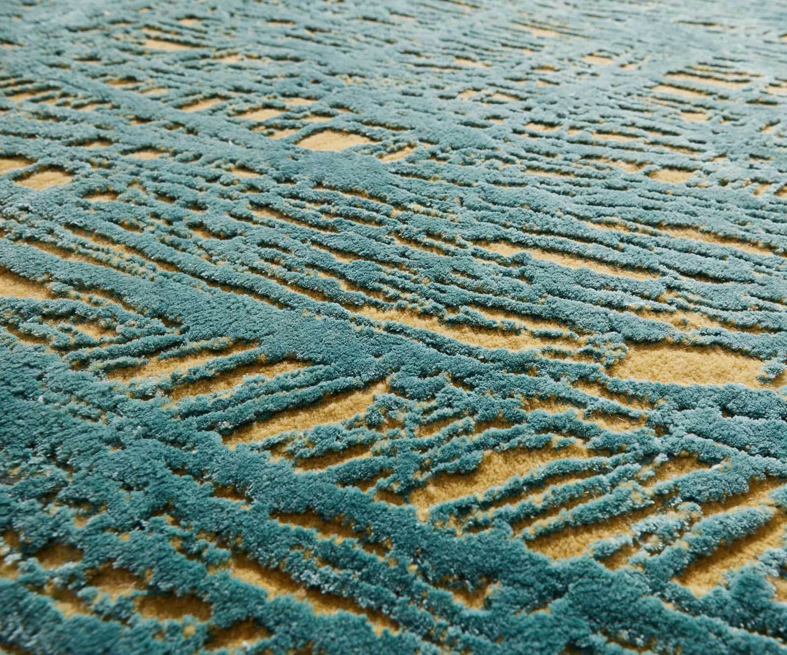 Teppich Handgeknüpft Free Verse 250x300 cm Gelb by Jaipur Rugs 2 Teppich Handgeknüpft Free Verse 250x300 cm Gelb by Jaipur Rugs 2