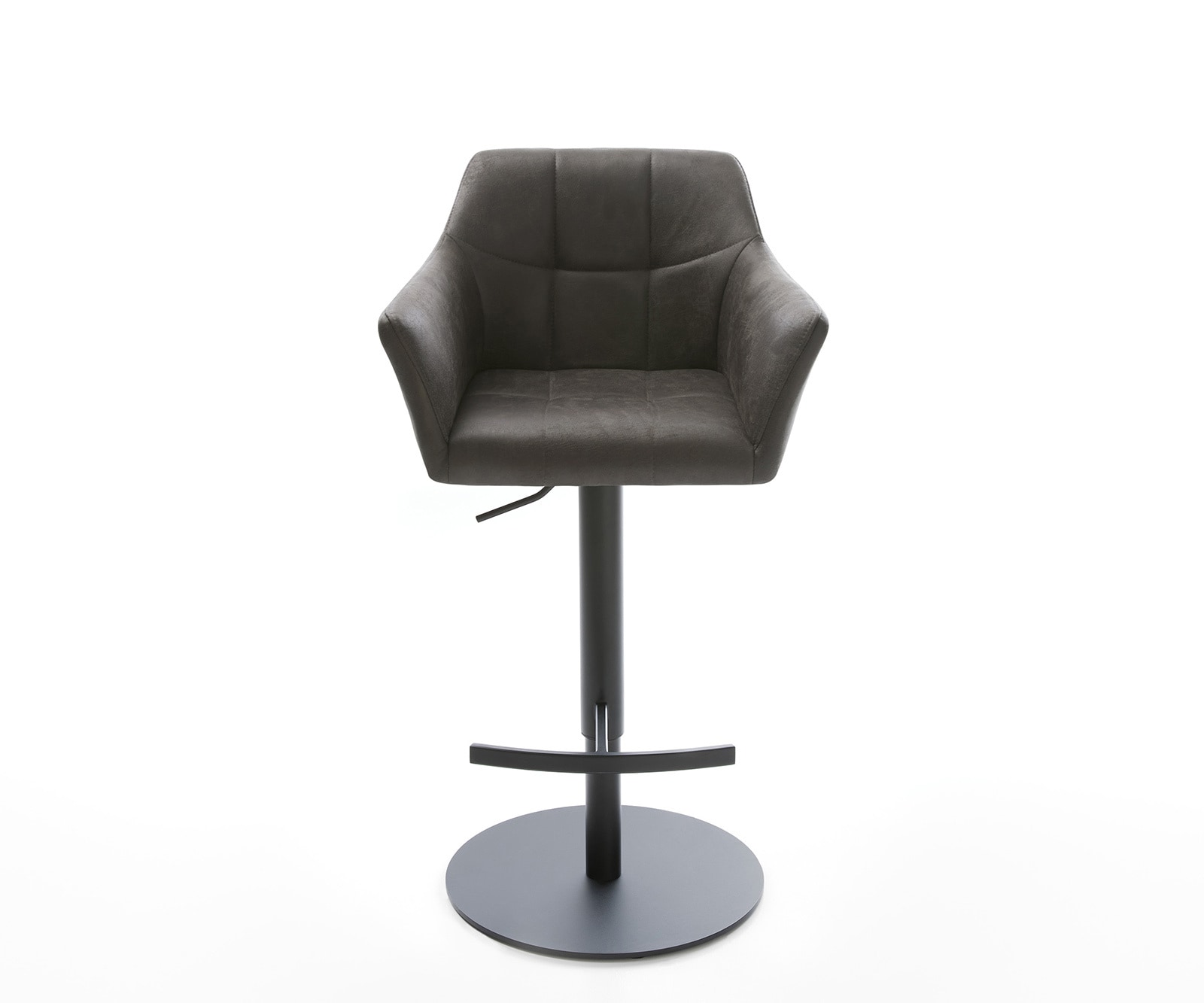 Barstuhl Yulo-Flex Vintage Anthrazit Drehfuß höhenverstellbar Metall 1 Barstuhl Yulo-Flex Vintage Anthrazit Drehfuß höhenverstellbar Metall 1