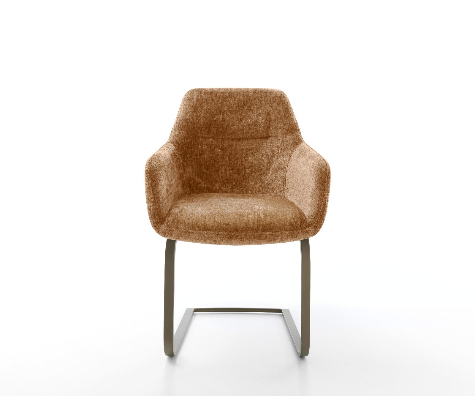 Cantilever Pejo-Flex chenille rouille pied cantilever plat aspect titane ressorts ensachés 1 Cantilever Pejo-Flex chenille rouille pied cantilever plat aspect titane ressorts ensachés 1