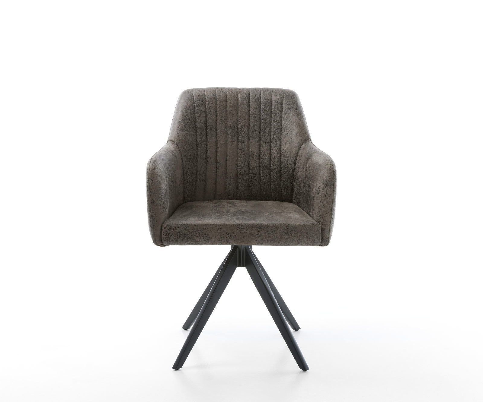 Esszimmerstuhl Greg-Flex Mikrofaser Grau Antik Kreuzgestell kantig Schwarz Taschenfederkern 1 Esszimmerstuhl Greg-Flex Mikrofaser Grau Antik Kreuzgestell kantig Schwarz Taschenfederkern 1