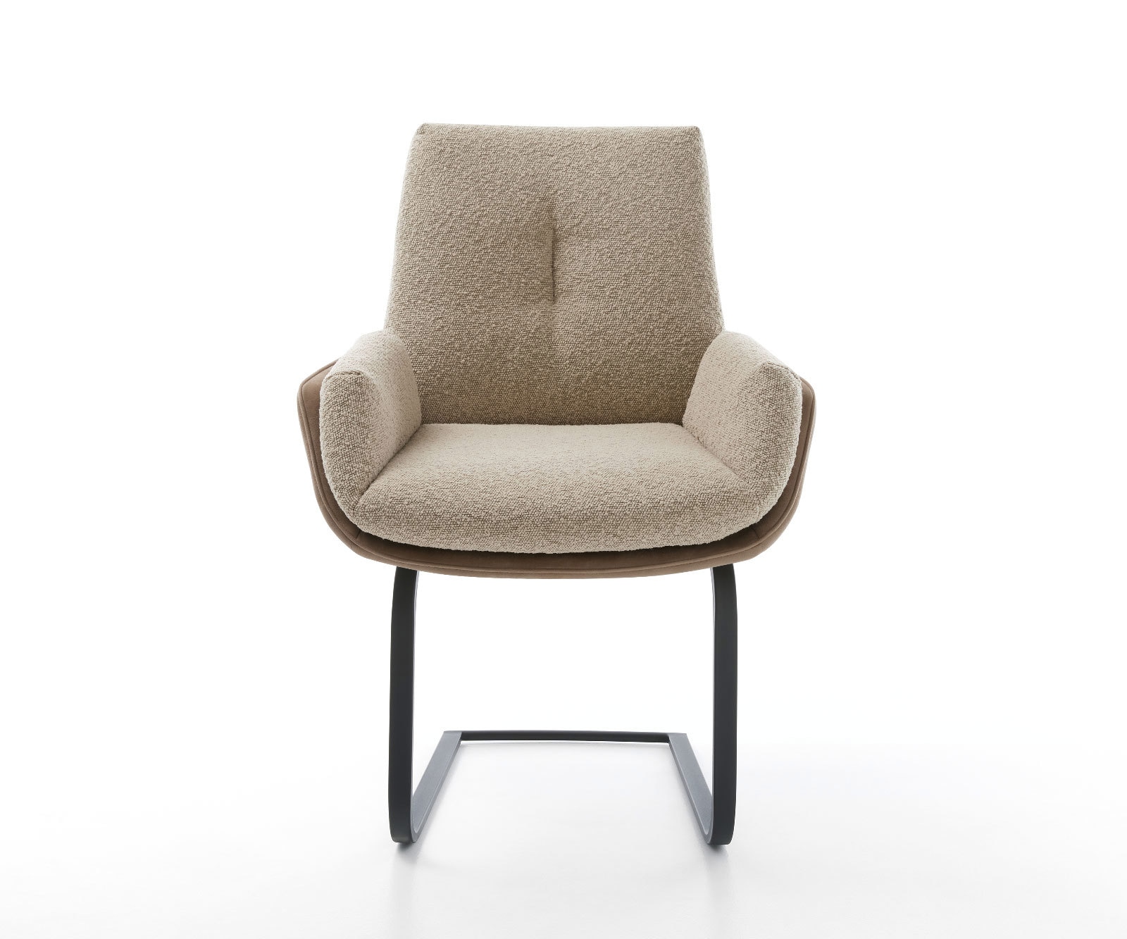 Freischwinger Clea-Flex Materialmix Schlamm Freischwinger flach Schwarz 1 Freischwinger Clea-Flex Materialmix Schlamm Freischwinger flach Schwarz 1