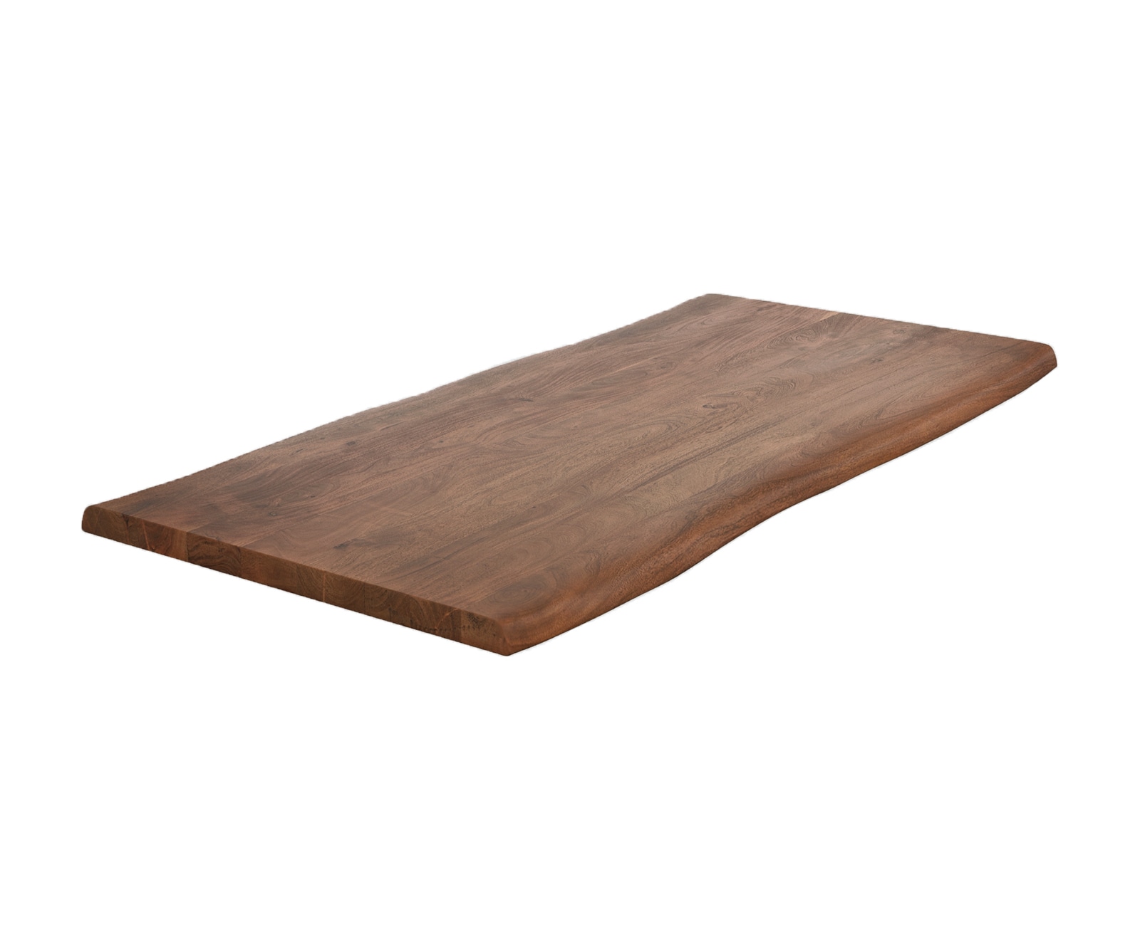 Esstischplatte Edge 200x100cm XL Akazie Braun Live-Edge Esstischplatte Edge 200x100cm XL Akazie Braun Live-Edge