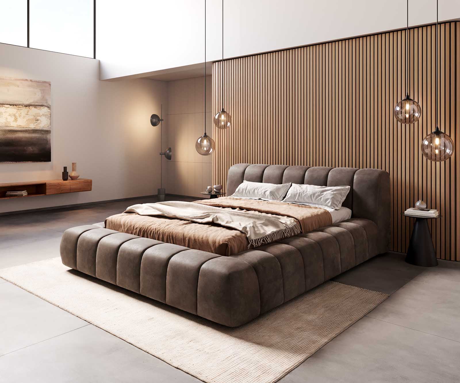 Designer Polsterbettgestell Cutio 1 Designer Polsterbettgestell Cutio 1