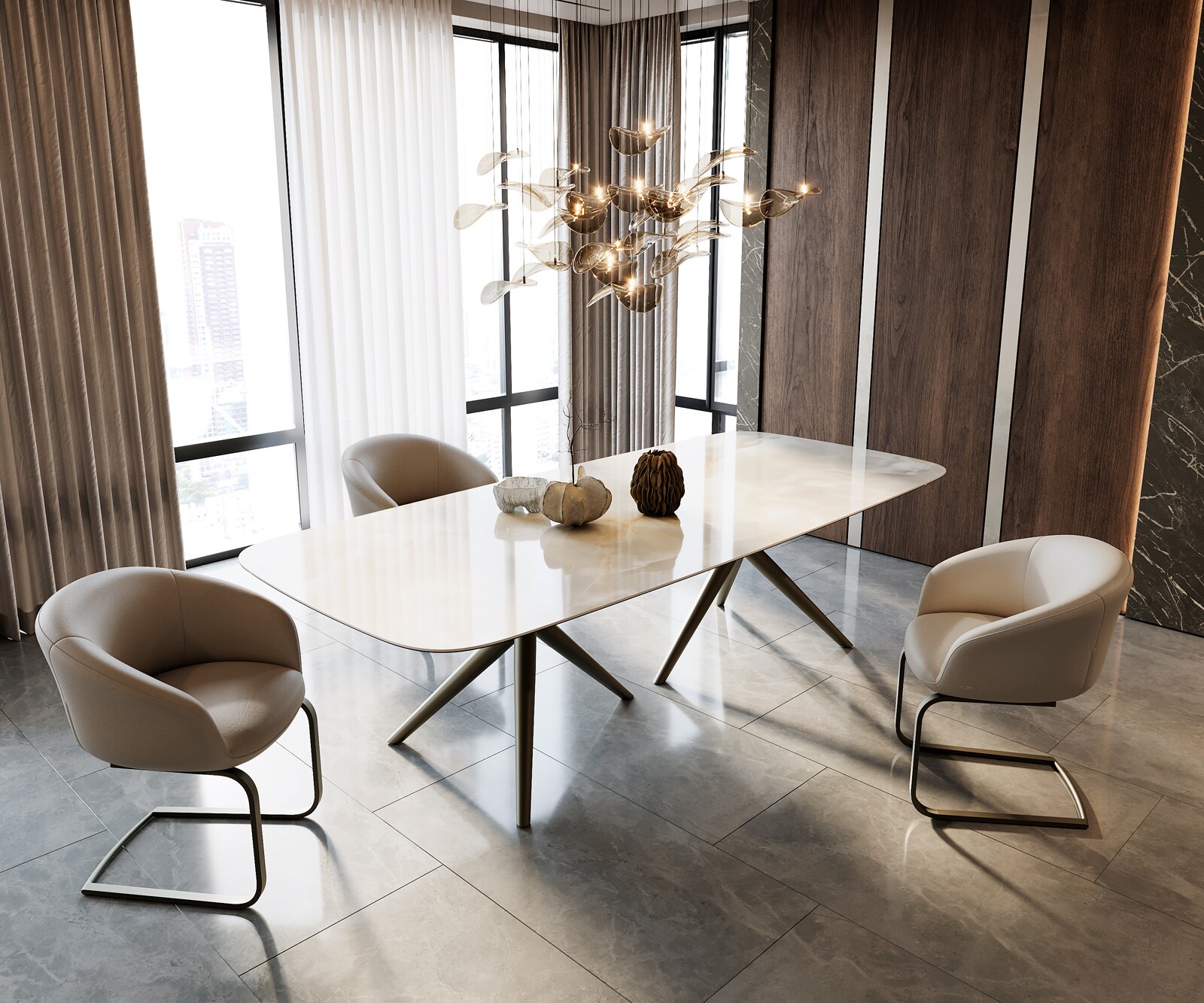 Esstisch Edge Boot 270x120 Keramik Iris FMG Onice Grigio Estelar rund Metall Effektfinish Titan 6 Esstisch Edge Boot 270x120 Keramik Iris FMG Onice Grigio Estelar rund Metall Effektfinish Titan 6