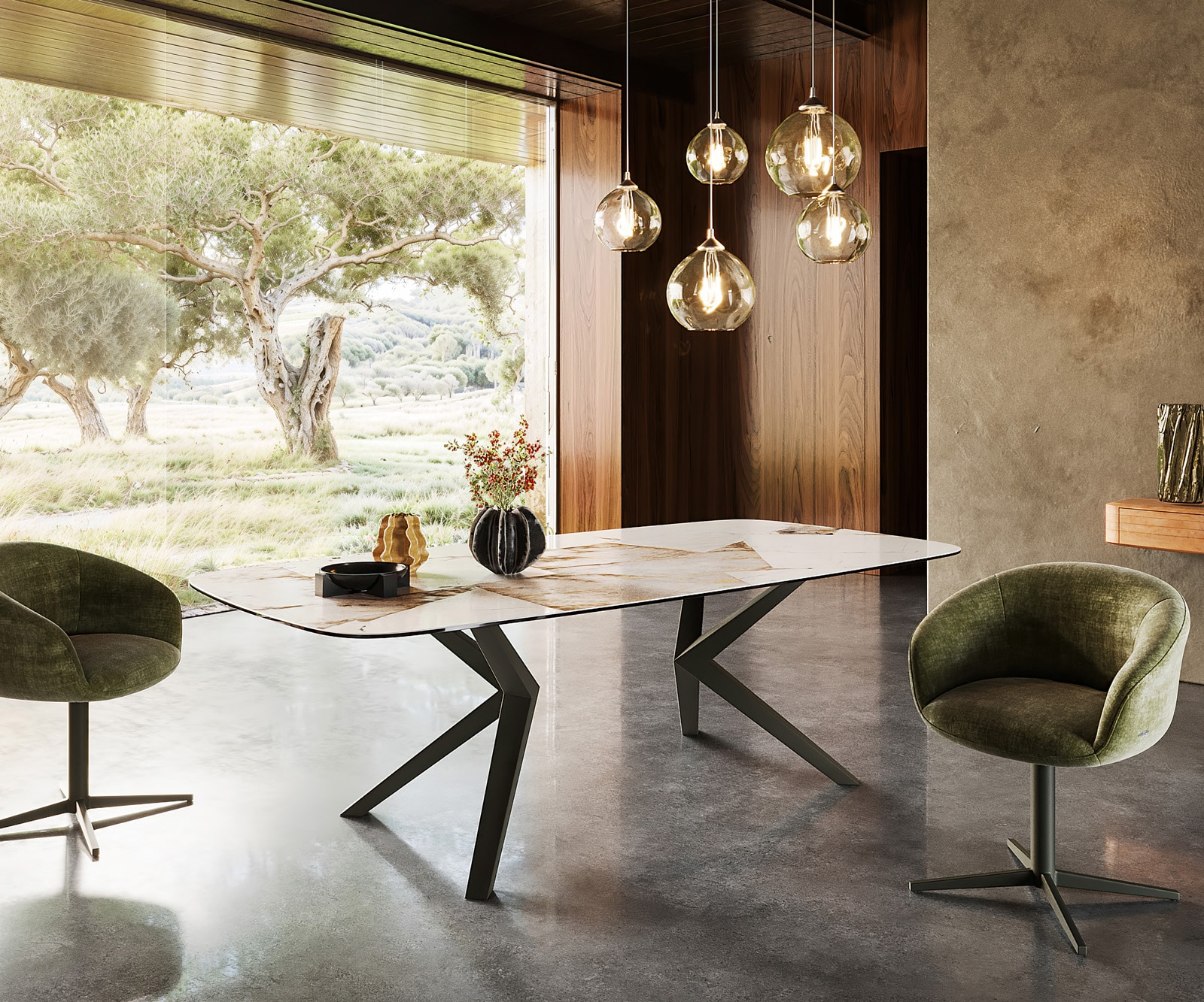 Esstisch Edge Boot 240x120 Keramik Iris FMG Patagonia Lappato Zenthara Kantig Metall Effektfinish Titan Esstisch Edge Boot 240x120 Keramik Iris FMG Patagonia Lappato Zenthara Kantig Metall Effektfinish Titan