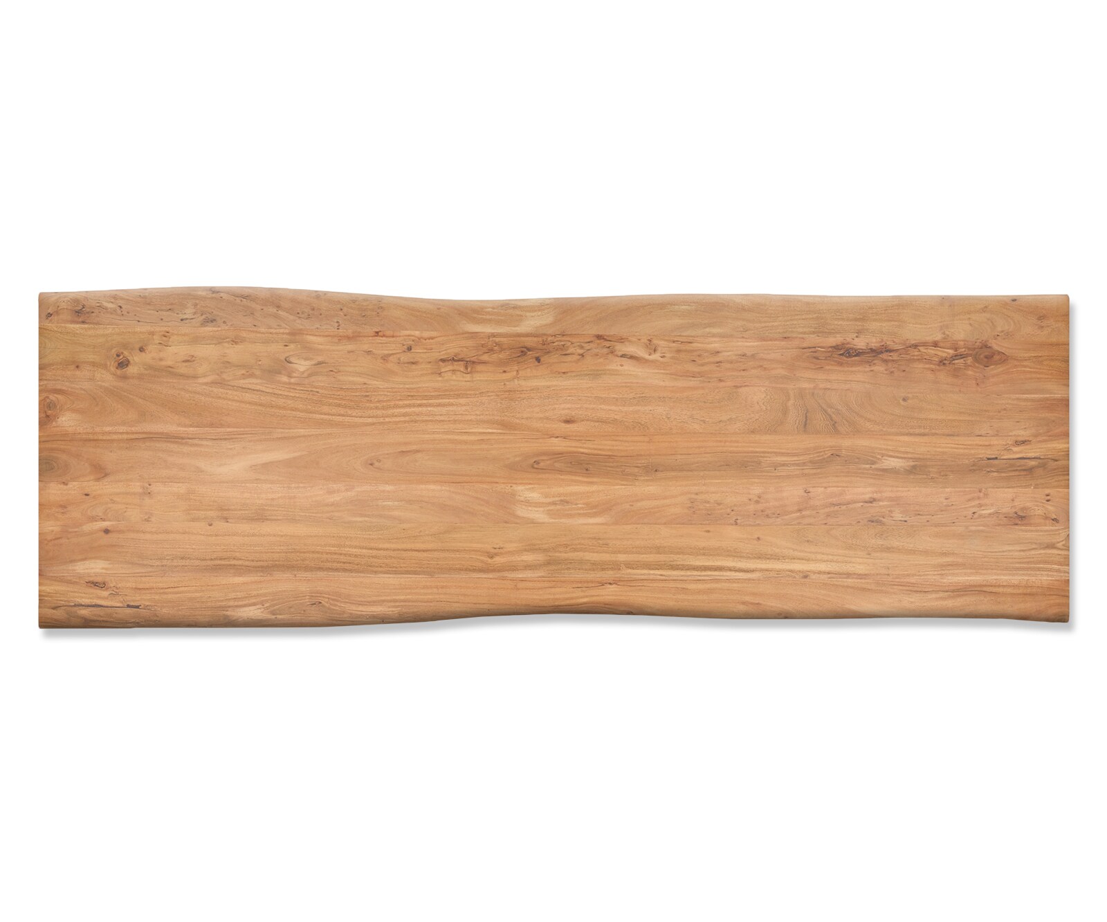 Esstischplatte Edge 300x100cm Akazie Natur Live-Edge 1