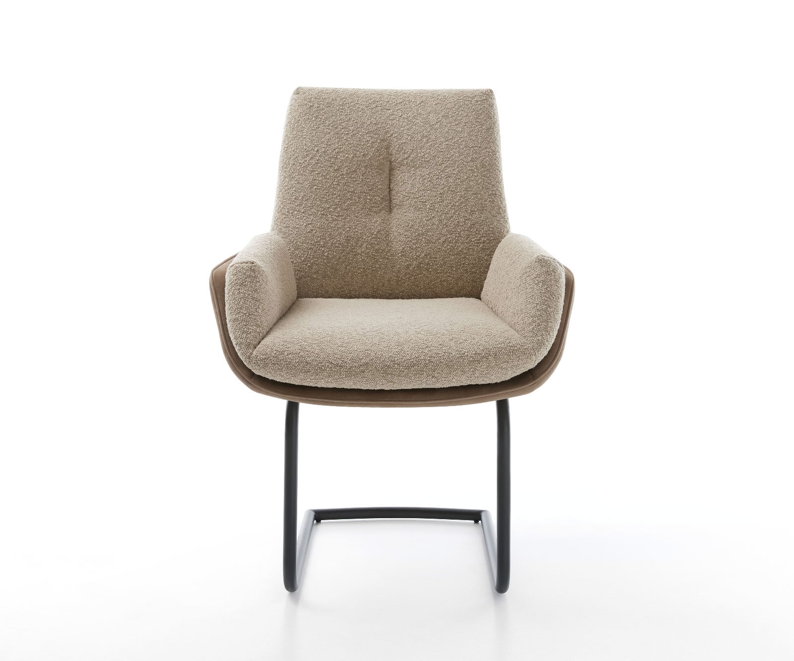 Freischwinger Clea-Flex Materialmix Schlamm Freischwinger rund Schwarz 1 Freischwinger Clea-Flex Materialmix Schlamm Freischwinger rund Schwarz 1