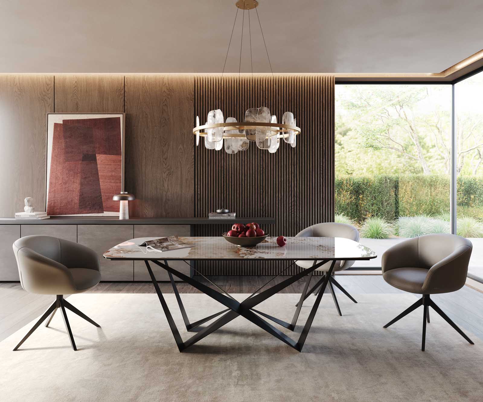 Esstisch Edge Boot 200x100 Keramik Minas Melange Weiß-Beige Spider Flachstahl Schwarz 1 Esstisch Edge Boot 200x100 Keramik Minas Melange Weiß-Beige Spider Flachstahl Schwarz 1