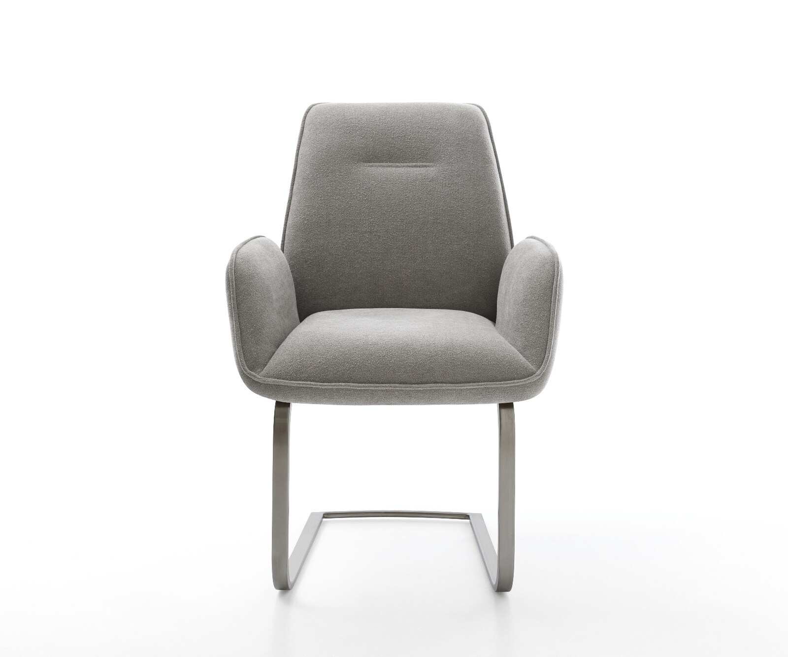 Cantilever Zoa-Flex tissu structuré doux gris pied cantilever plat grafiete resorts ensachés 1