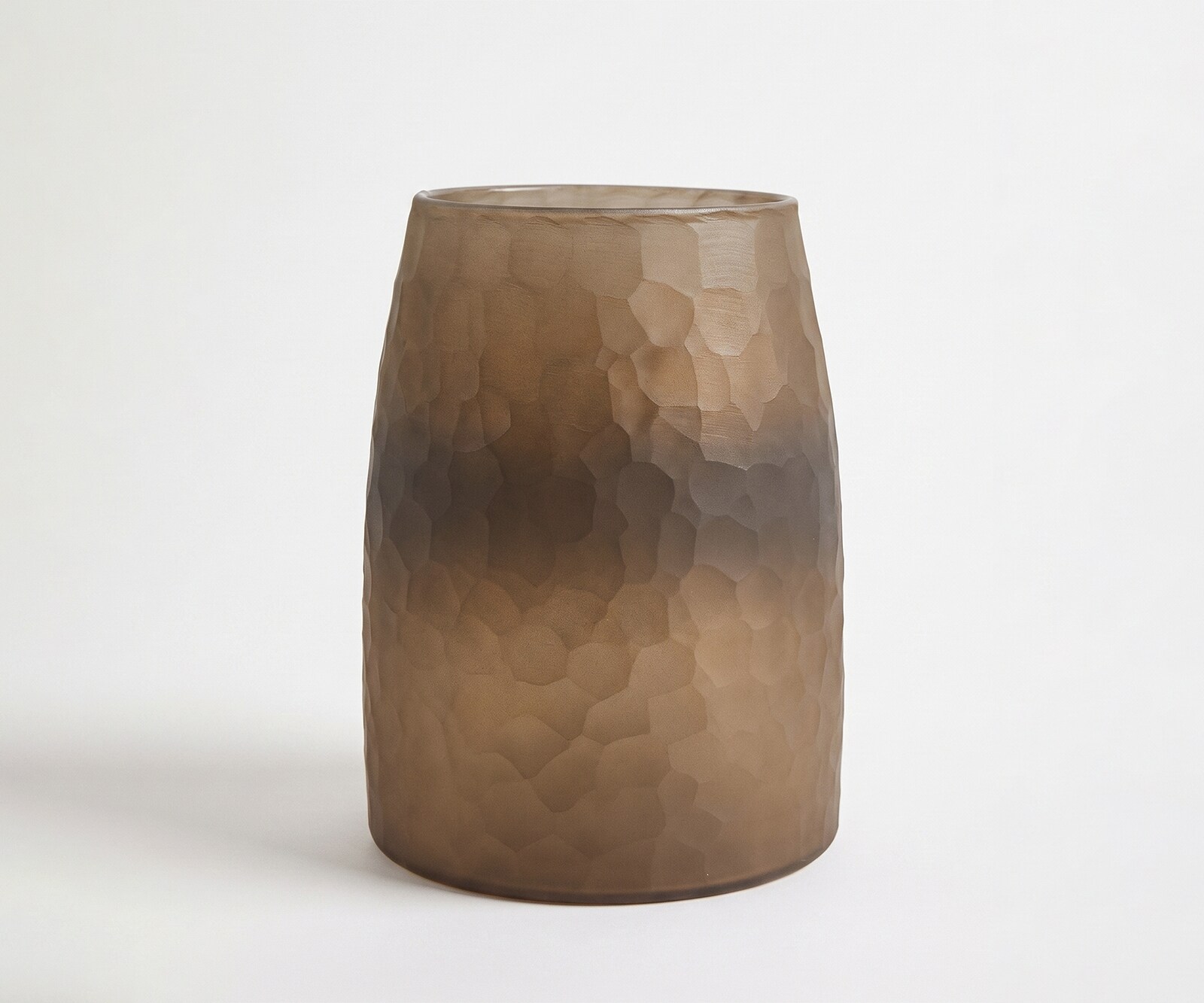 Vase Facetta B19 x T19 x H25 cm Glas Aurum Handgemacht