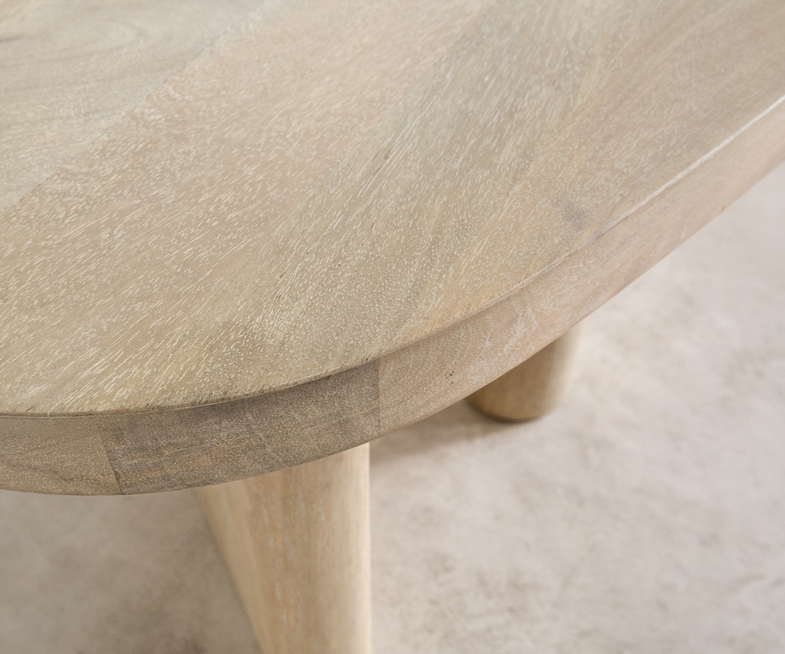 Couchtisch Wido 110x50 cm Mango White Wash 2 Couchtisch Wido 110x50 cm Mango White Wash 2