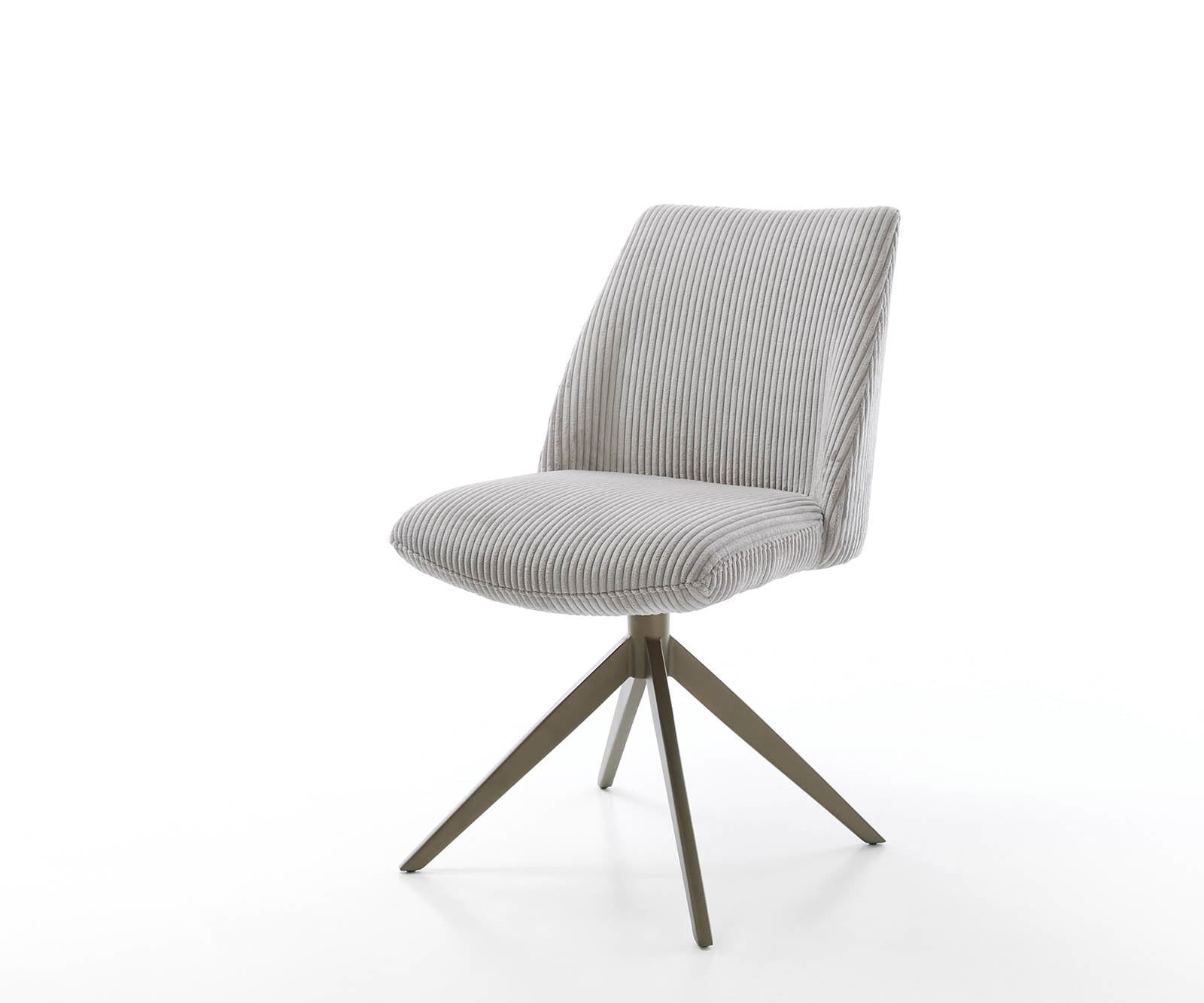 Drehstuhl Elso-Flex Cord Silbergrau Kreuzgestell breit Effektfinish Titan 360° drehbar Taschenfederkern Drehstuhl Elso-Flex Cord Silbergrau Kreuzgestell breit Effektfinish Titan 360° drehbar Taschenfederkern