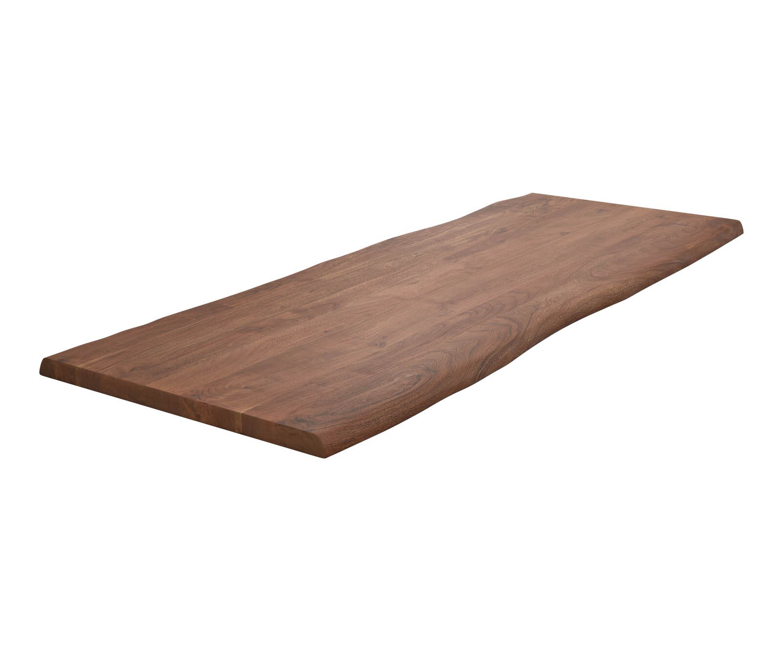 Plateau-de-table-à-manger Edge 260x100cm XL acacia marron Live-Edge