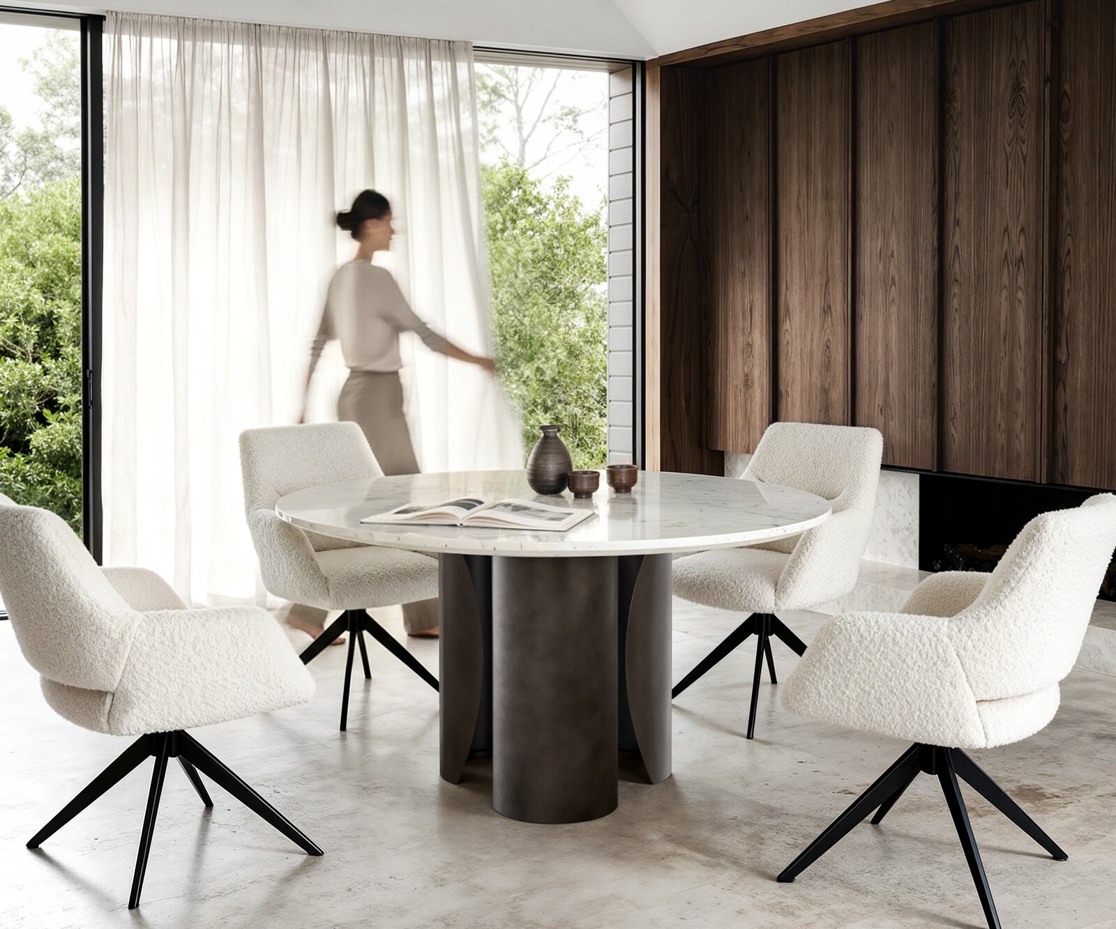 Esstisch Adenza Rund 140x140 cm
