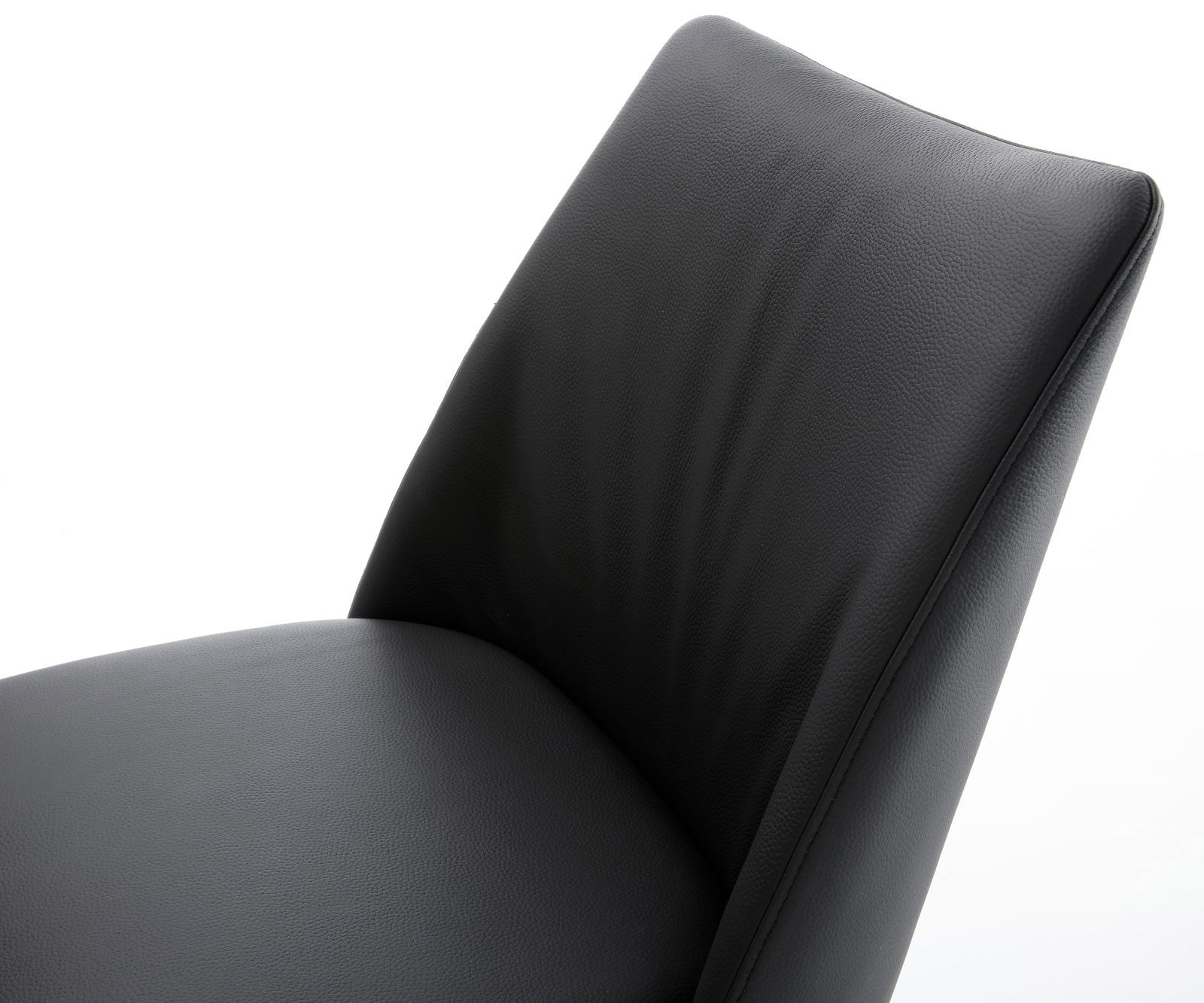 Freischwinger Elso-Flex Echt-Leder Schwarz Freischwinger flach Effektfinish Titan Taschenfederkern 3 Freischwinger Elso-Flex Echt-Leder Schwarz Freischwinger flach Effektfinish Titan Taschenfederkern 3