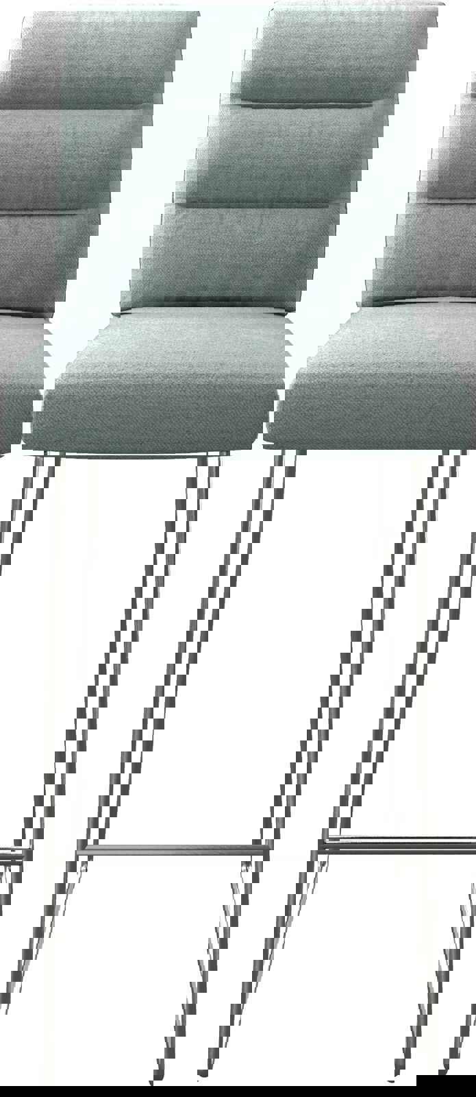 Barstuhl Pela-Flex Stripes Mint Kufengestell Edelstahl 3 Barstuhl Pela-Flex Stripes Mint Kufengestell Edelstahl 3