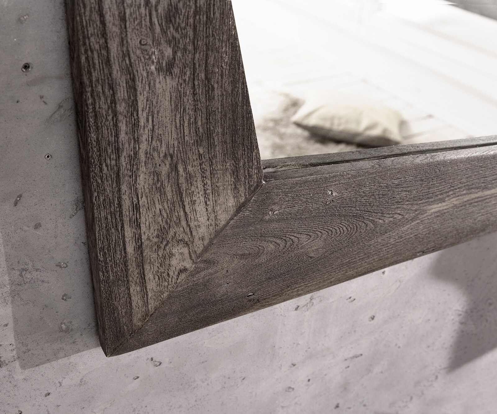 Design-miroir Wyatt 160x70 cm acacia platine  8
