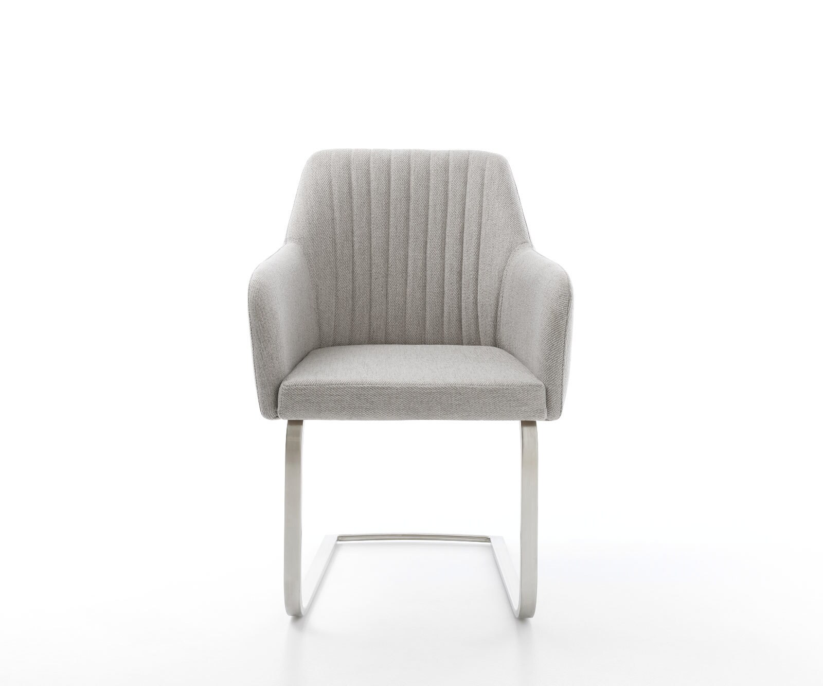 Freischwinger Greg-Flex Stripes Hellgrau Freischwinger flach Edelstahl Taschenfederkern 1 Freischwinger Greg-Flex Stripes Hellgrau Freischwinger flach Edelstahl Taschenfederkern 1