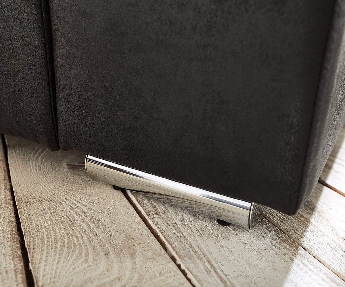 Big-Sofa Marbeya 285x115 cm Anthrazit Antik Optik 10 Kissen 5 Big-Sofa Marbeya 285x115 cm Anthrazit Antik Optik 10 Kissen 5