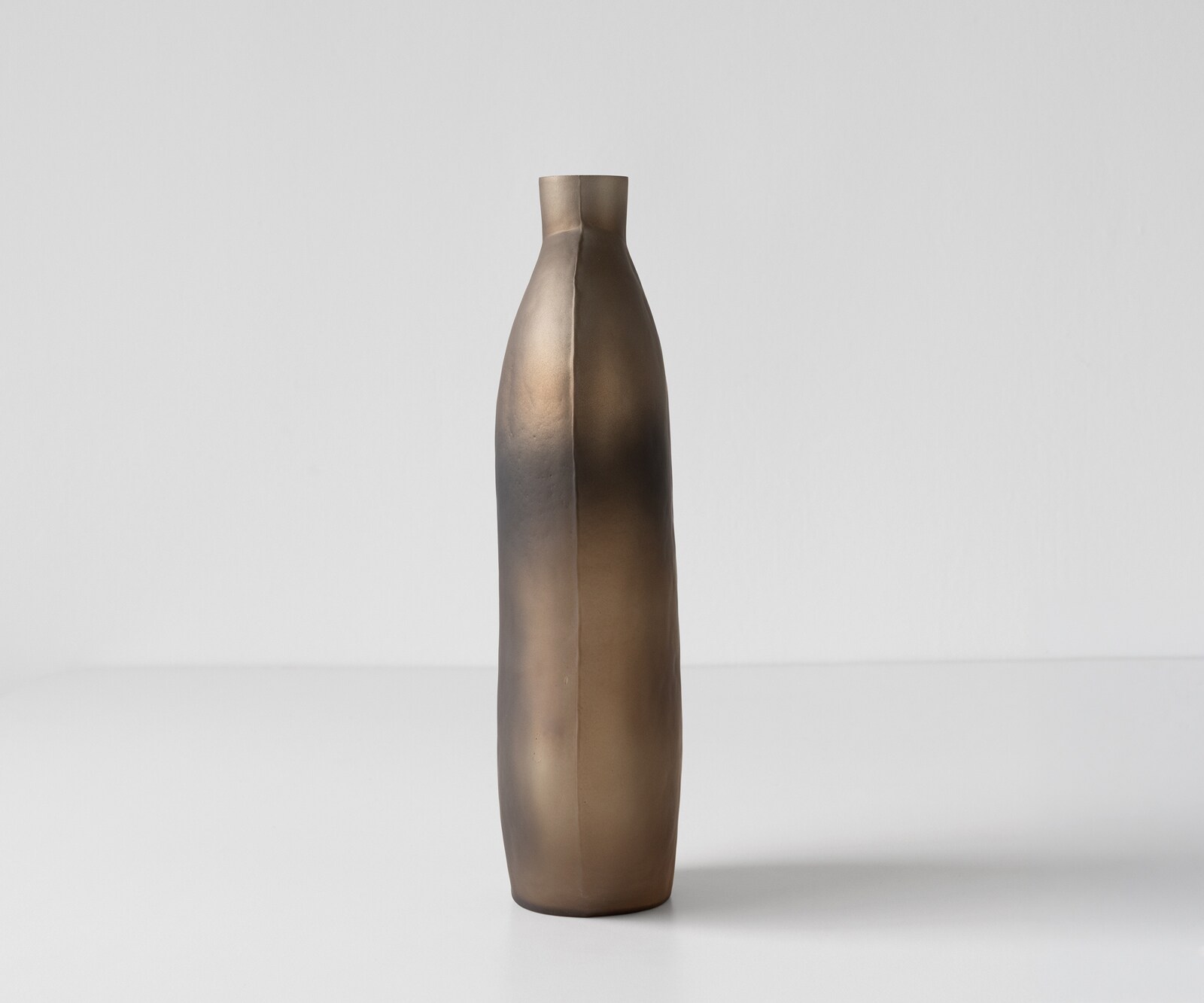 Vase Mireva B18 x T11 x H41 cm Glas Aurum Mundgeblasen 3